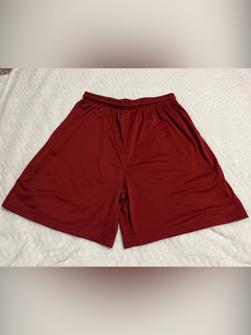 Nike Men's Athletic Shorts in Burgundy